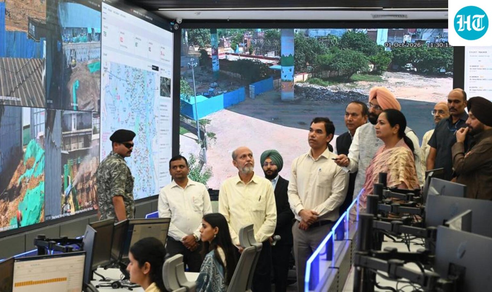 Delhi's New Pollution War Room Turns Construction Dust Into A Live Data Test
